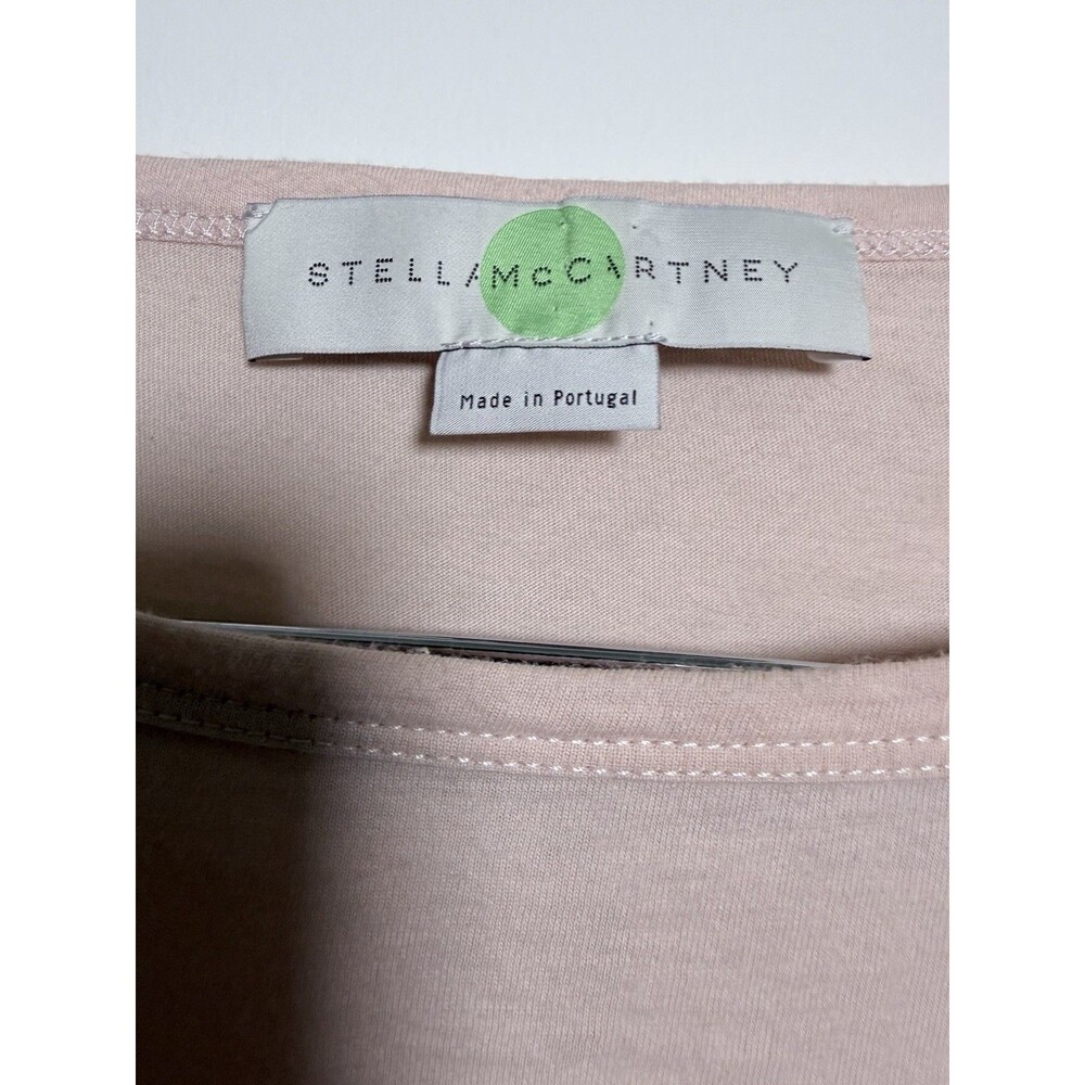 Stella McCartney Pink Lynx Graphic Tunic Top 44 Cotton Oversized Tee Portugal - Picture 14 of 16